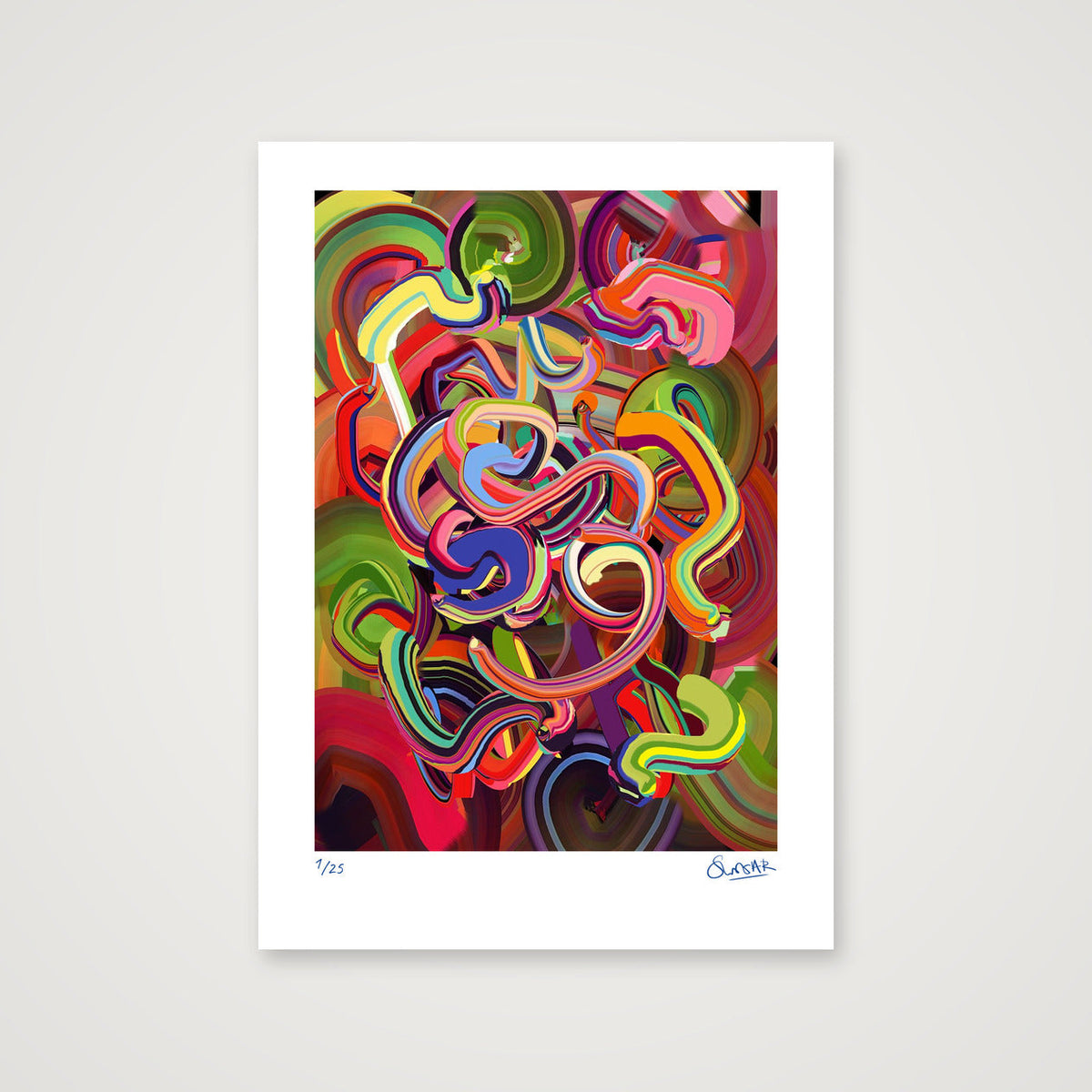 Paint Tubes 11010-1000 — 42×59cm, 17×23" Print only