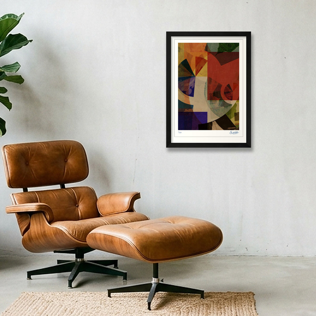 Metro Deco 4FOUR — A3 (30×42cm, 12×17") Black Frame