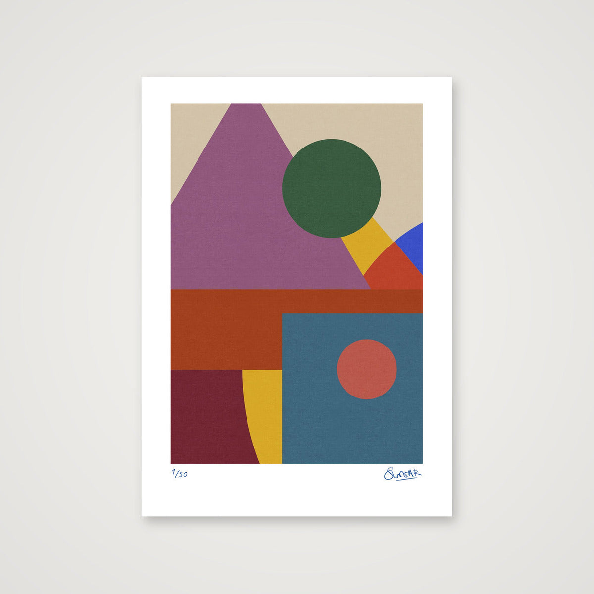 Bee's Knees 2TWO — A3 (30×42cm, 12×17") Print only