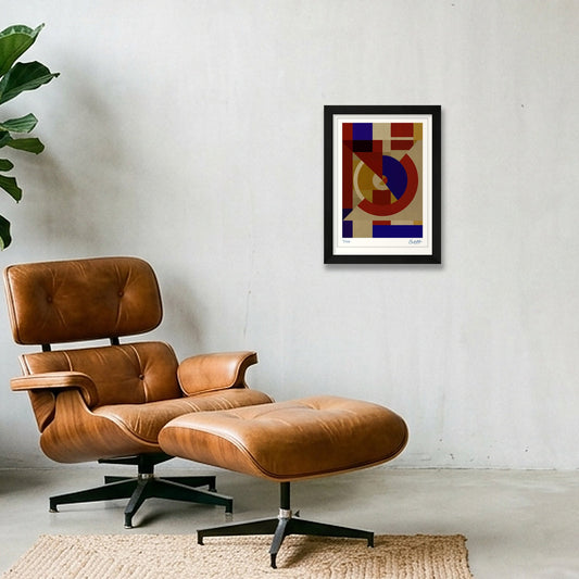 Deco Squares 8EIGHT — A4 (21×30cm, 8×12") Black Frame