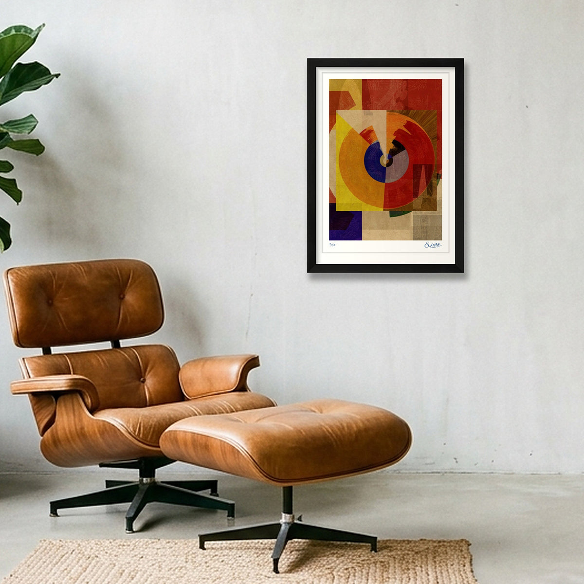 Metro Deco 5FIVE — A3 (30×42cm, 12×17") Black Frame