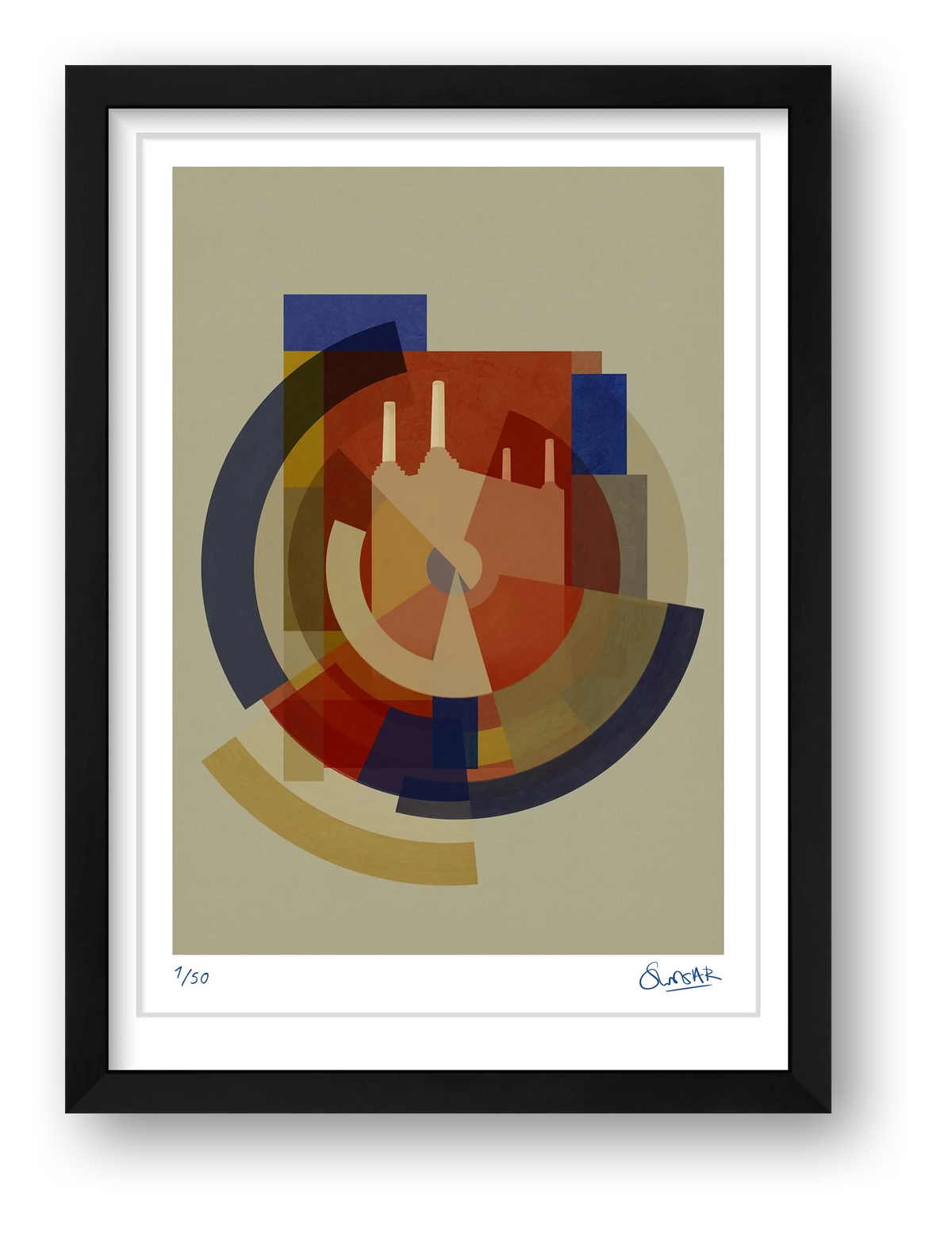 New Deco POWER — framed
