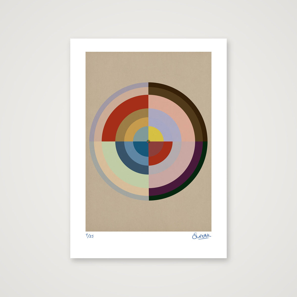 Colour Wheels 10TEN — 42×59cm, 17×23" Print only
