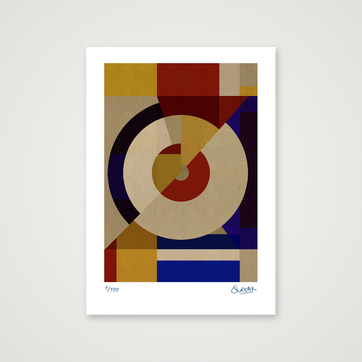 Deco Squares 4FOUR — A4 (21×30cm, 8×12") Print only