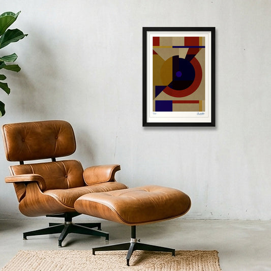 Deco Squares 2TWO — A3 (30×42cm, 12×17") Black Frame