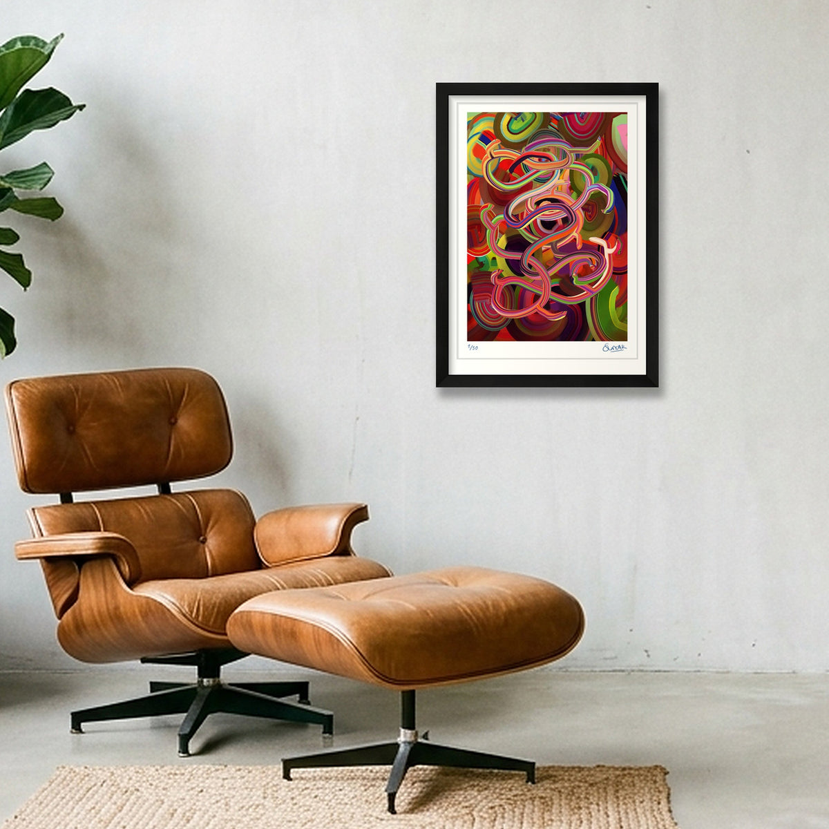 Paint Tubes 11010-1001 — A3 (30×42cm, 12×17") Black Frame