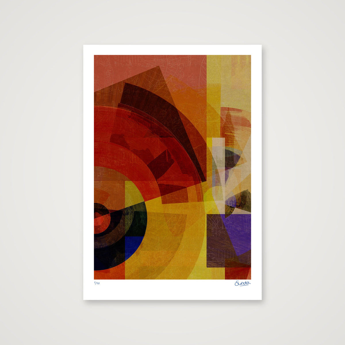 Metro Deco 8EIGHT — 70×100cm, 28×39" Print only