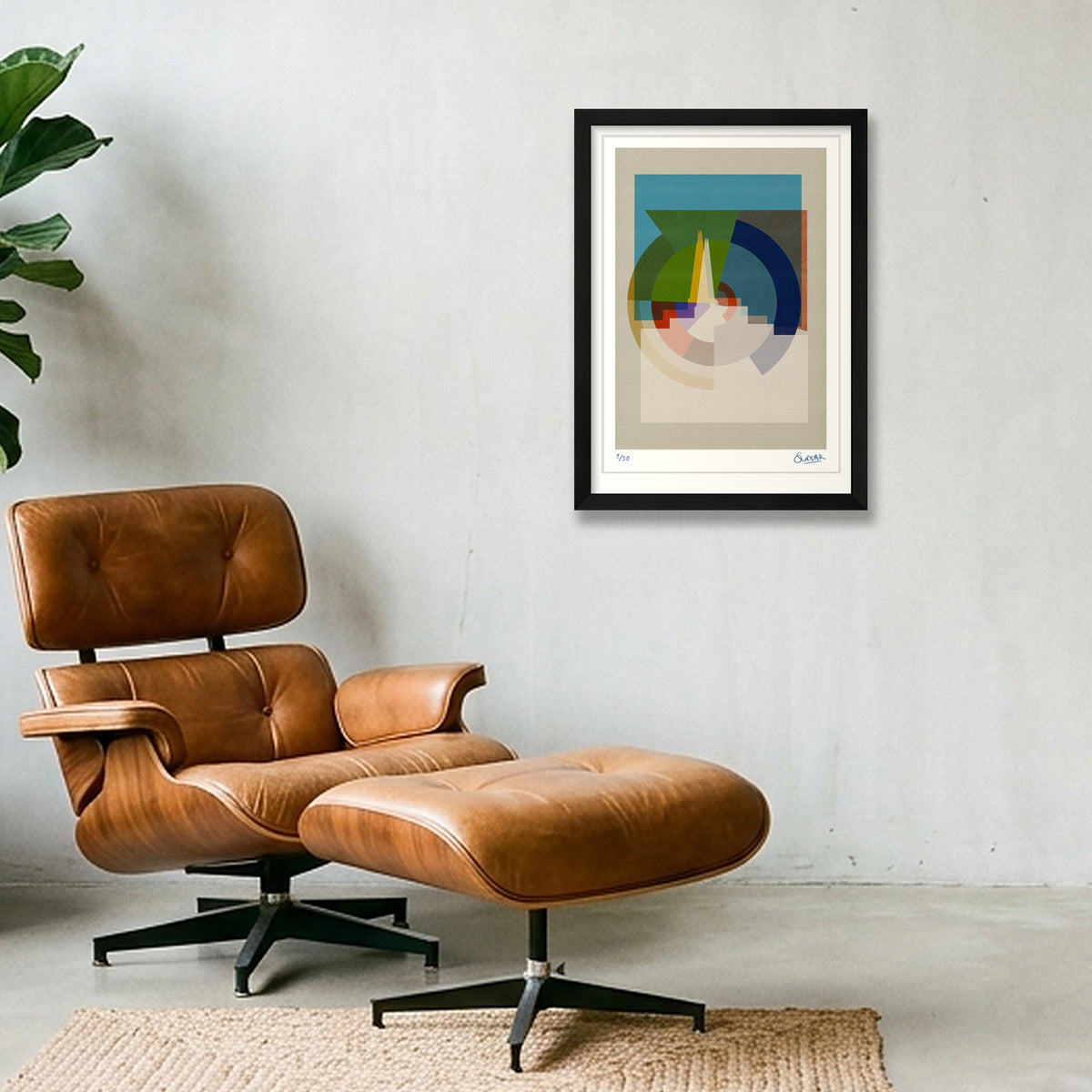 New Era Shard — A3 (30×42cm, 12×17") Black Frame