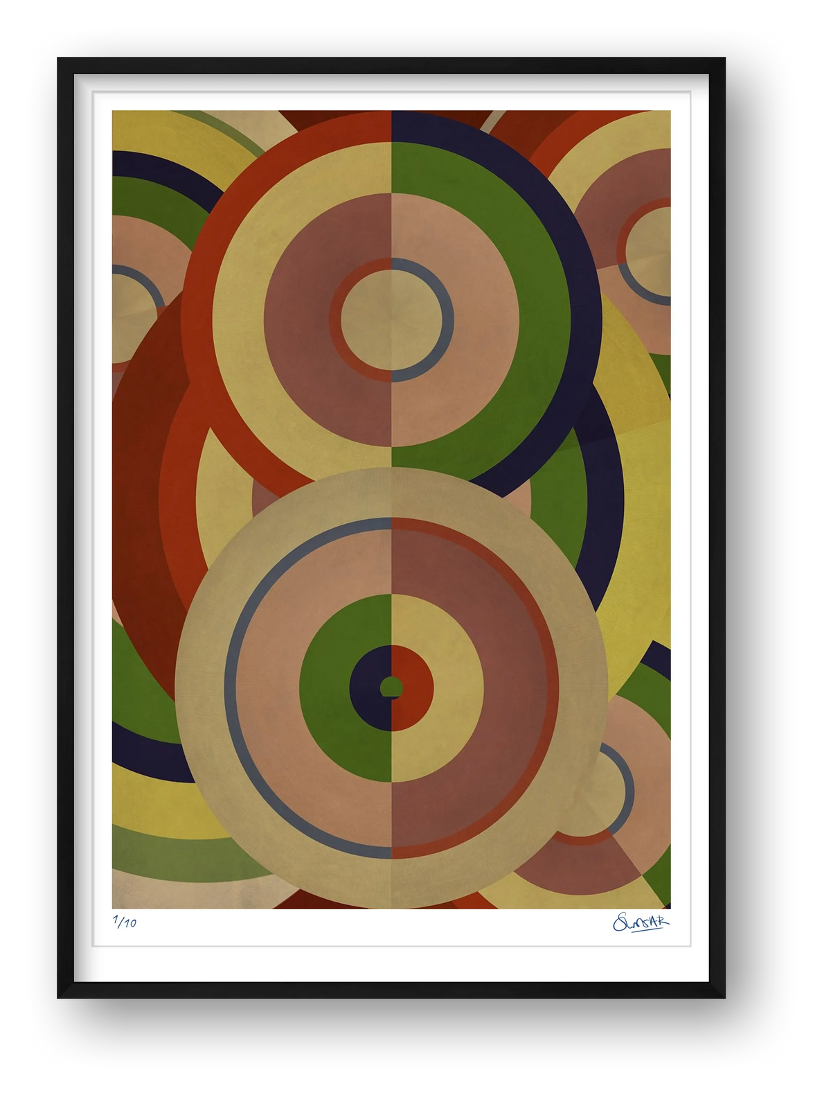 Sonia Circles 6SIX — framed