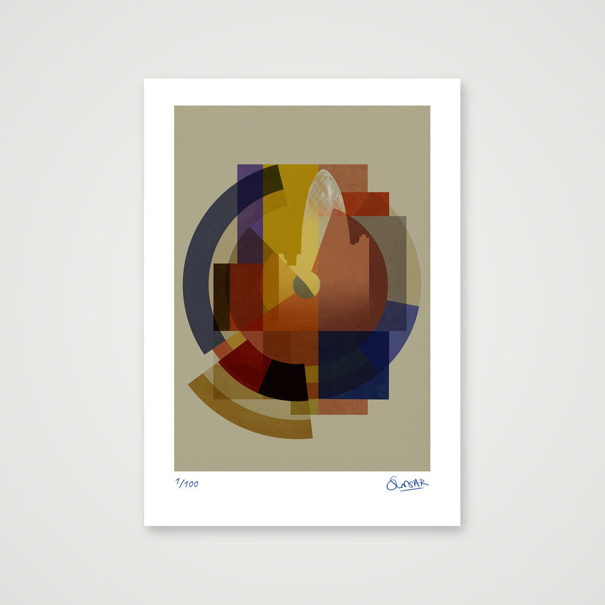 New Deco GHERKIN — A4 (21×30cm, 8×12") Print only