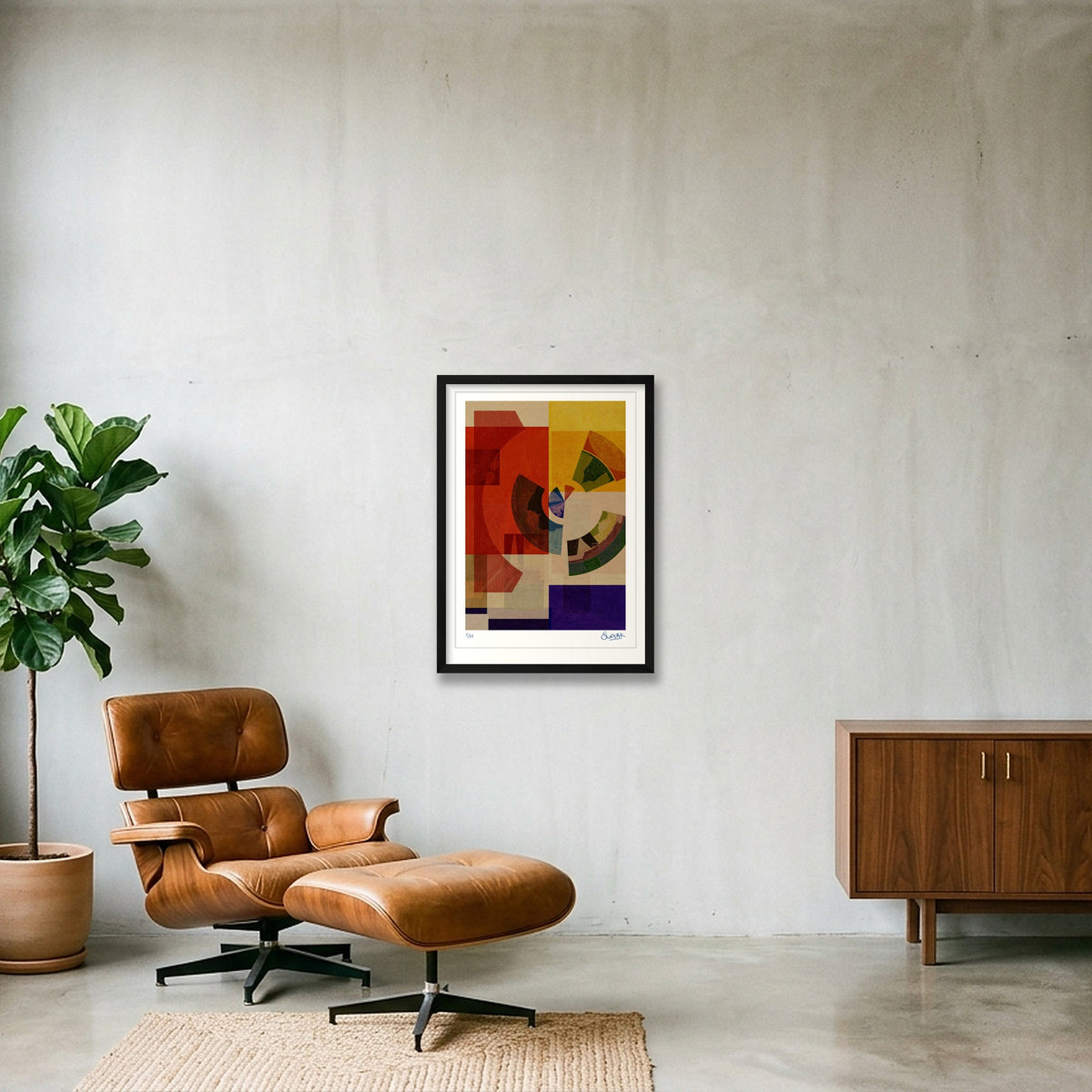 Metro Deco 6SIX — 42×59cm, 17×23" Black Frame