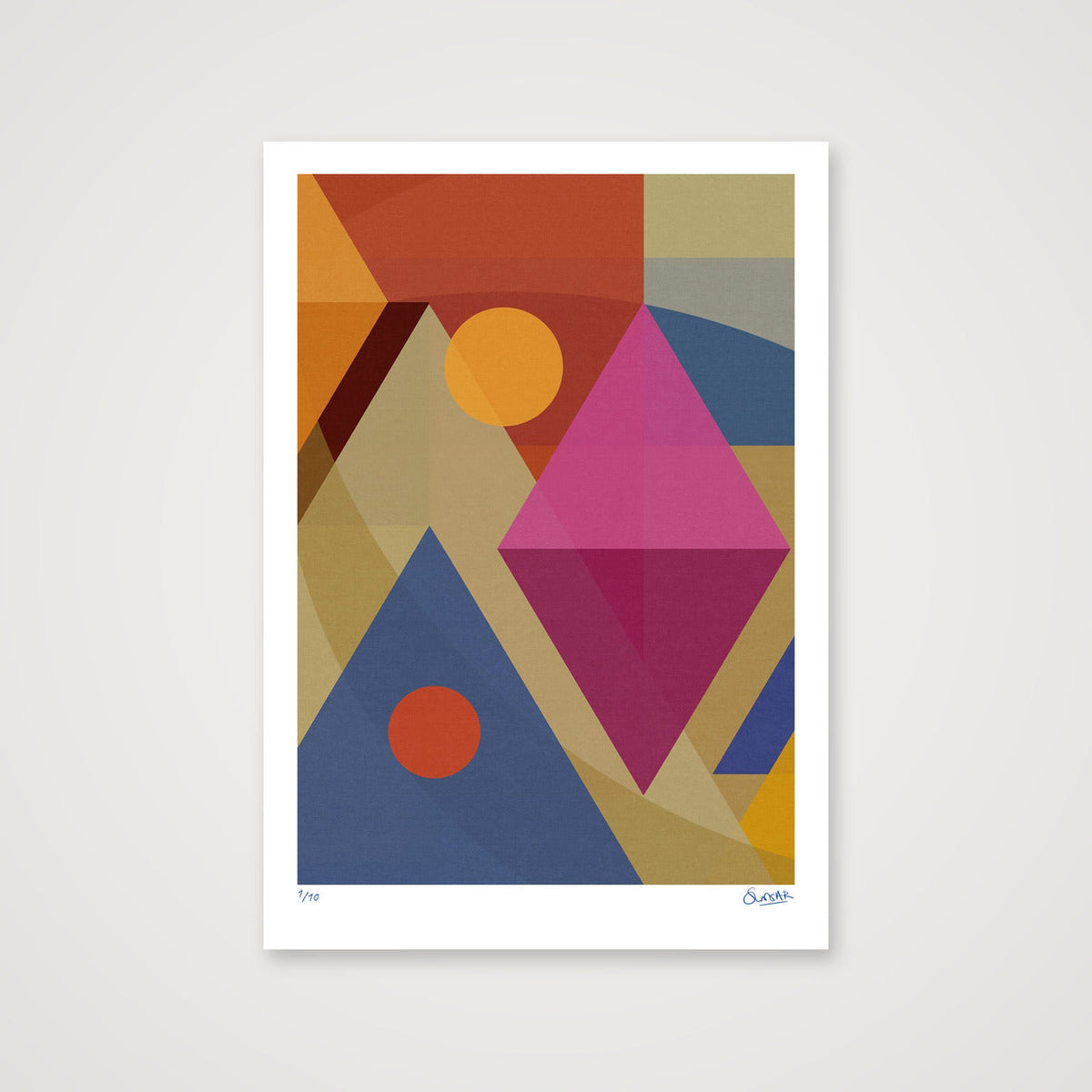 Mutts Nuts 5FIVE — 70×100cm, 28×39" Print only