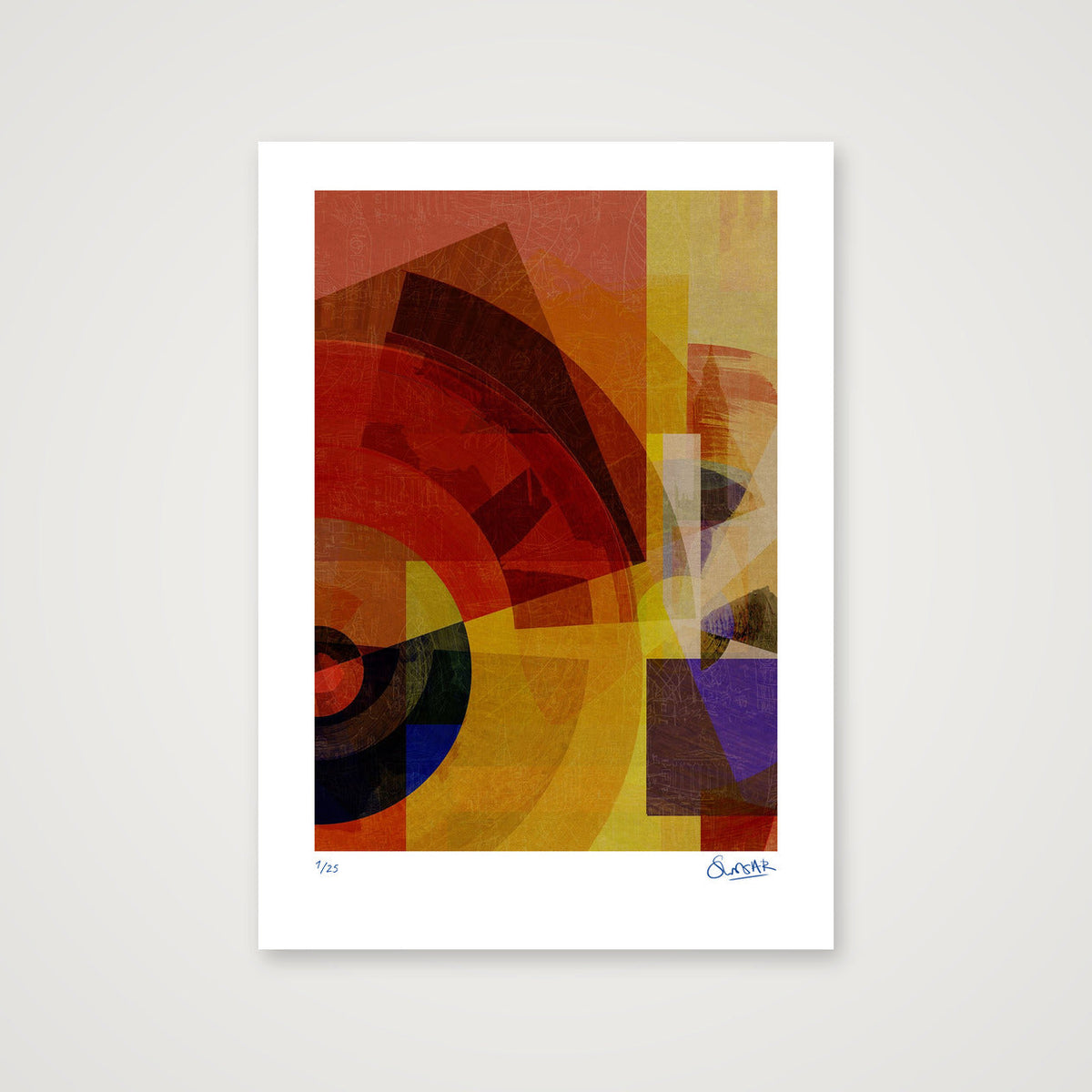 Metro Deco 8EIGHT — 42×59cm, 17×23" Print only