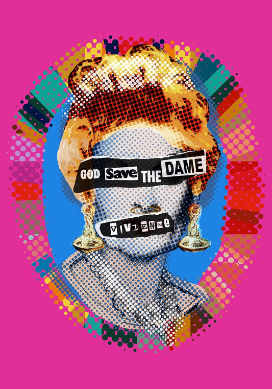 God Save The Dame Punk Pink