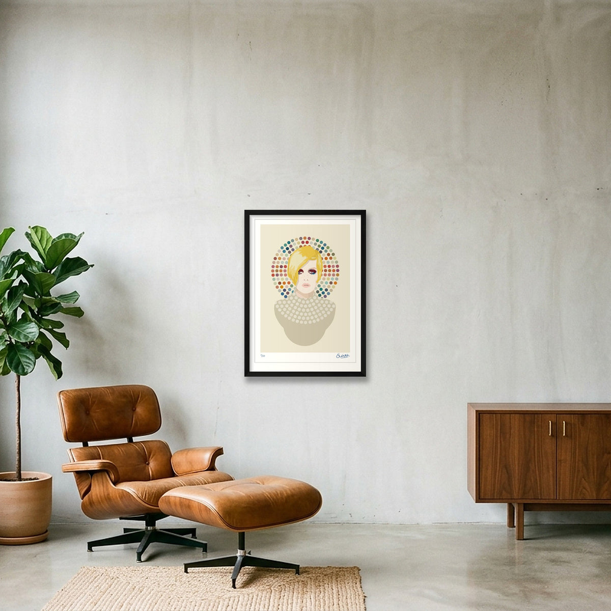 Wonderkid Dotty Union — 42×59cm, 17×23" Black Frame