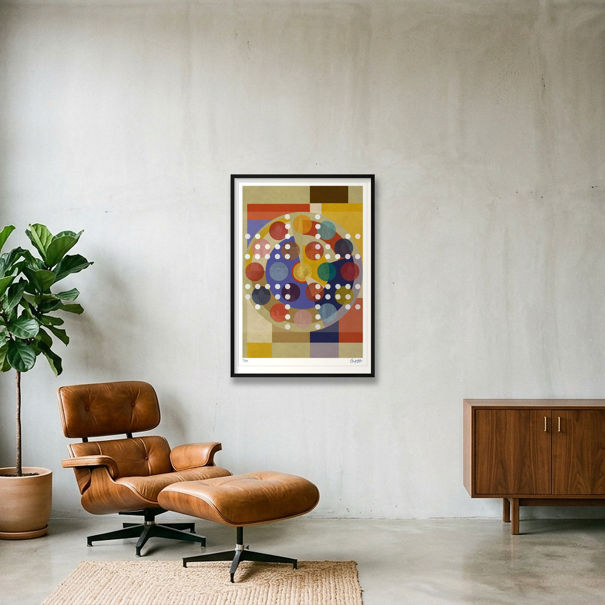 HotSpots 3THREE — 70×100cm, 28×39" Black Frame