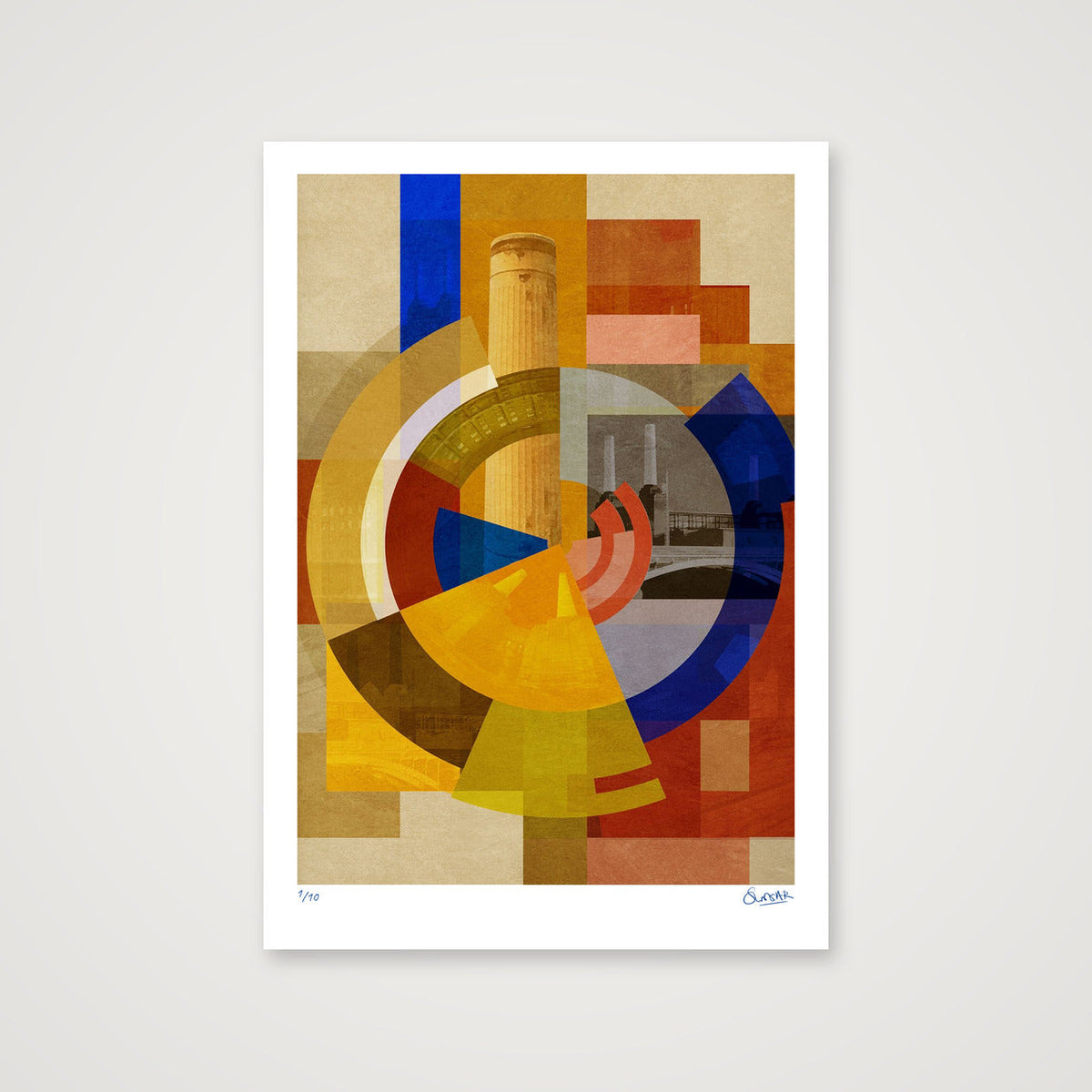 Kraftwerk — 70×100cm, 28×39" Print only