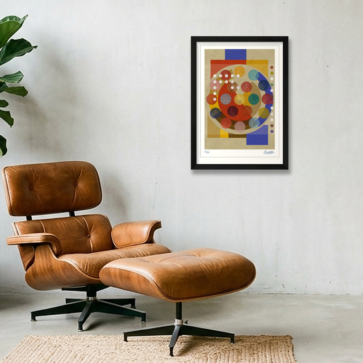 HotSpots 1ONE — A3 (30×42cm, 12×17") Black Frame