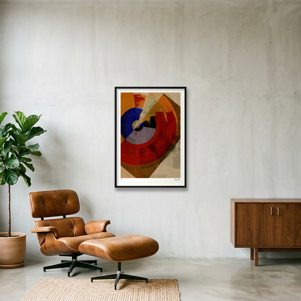 Metro Deco 3THREE — 70×100cm, 28×39" Black Frame