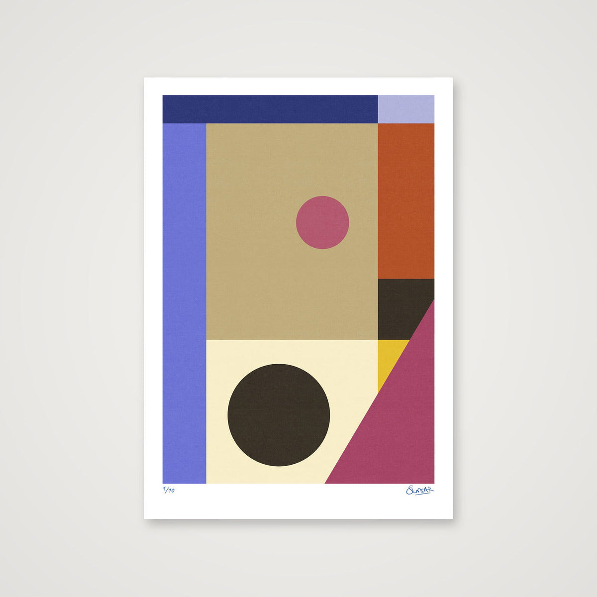 Bee's Knees 5FIVE — 70×100cm, 28×39" Print only