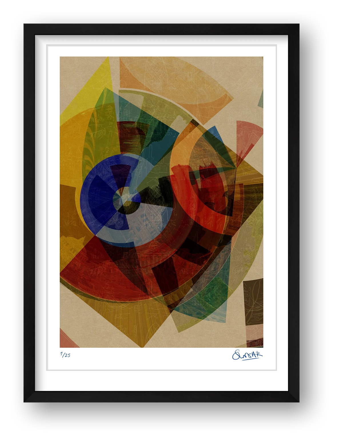 Metro Deco 10TEN — framed