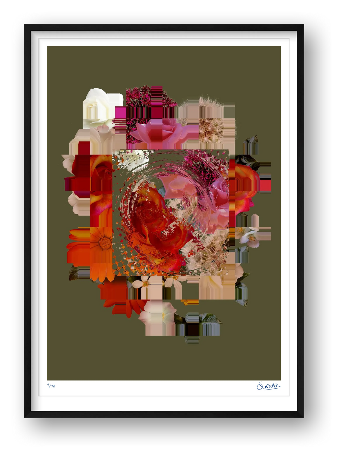 Arrangement 100 — framed