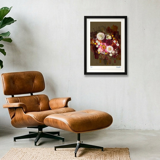 New Arrangement — A3 (30×42cm, 12×17") Black Frame