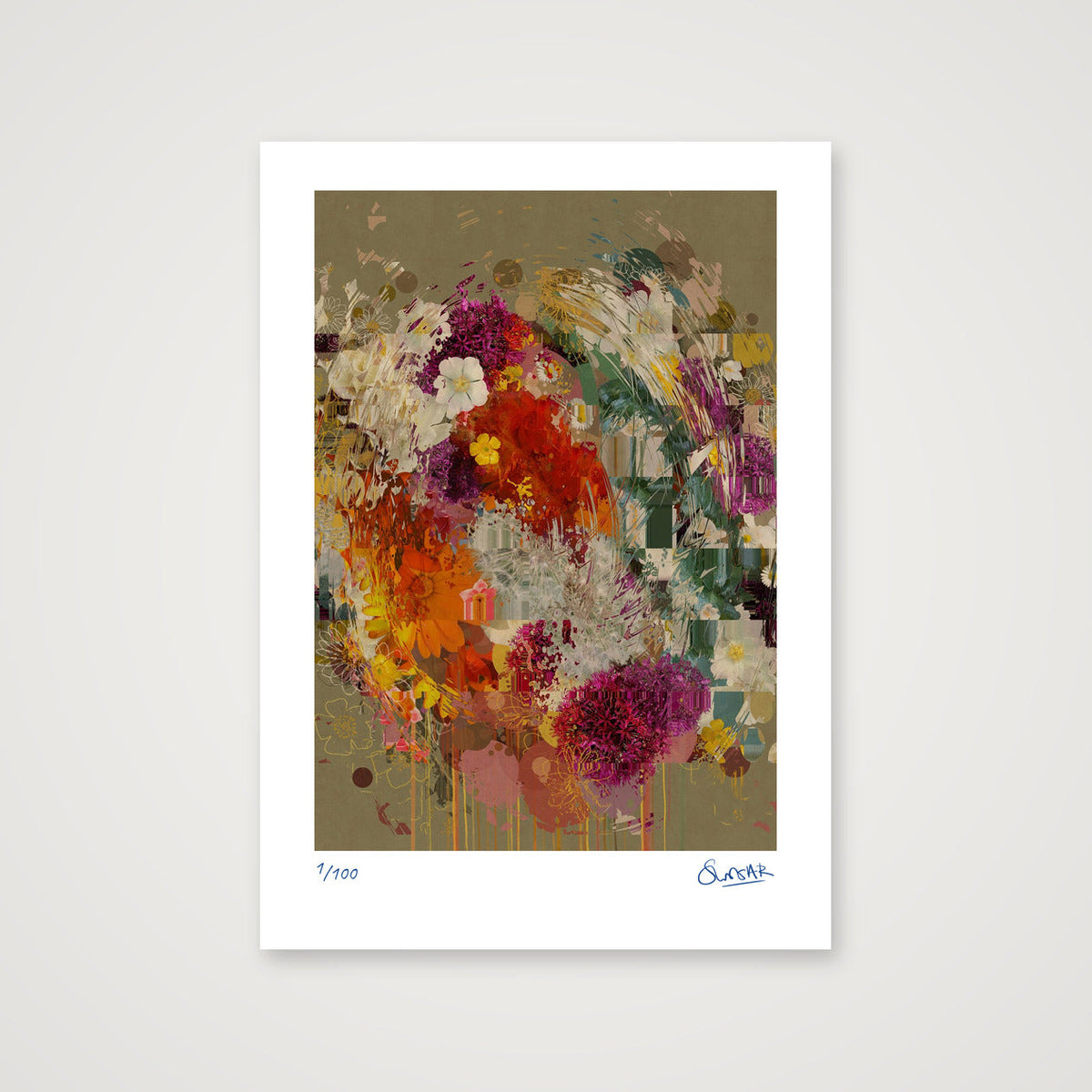 Digital Arrangement — A4 (21×30cm, 8×12") Print only