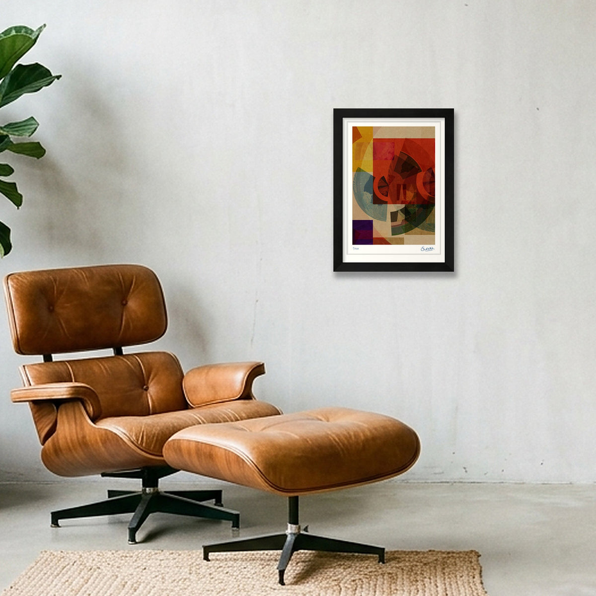 Metro Deco 2TWO — A4 (21×30cm, 8×12") Black Frame