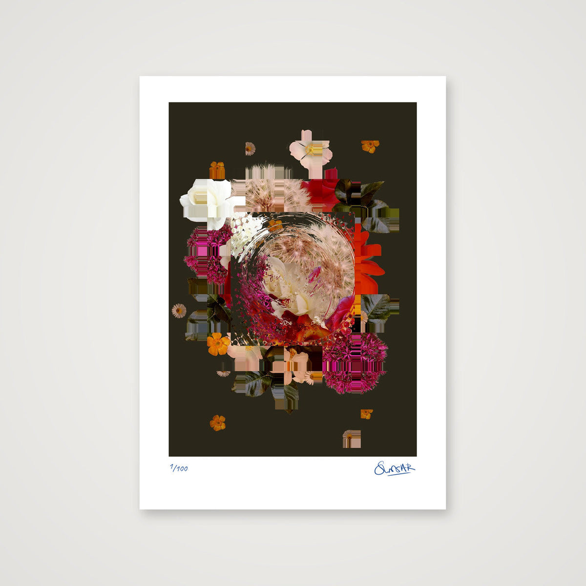 Arrangement 001 — A4 (21×30cm, 8×12") Print only