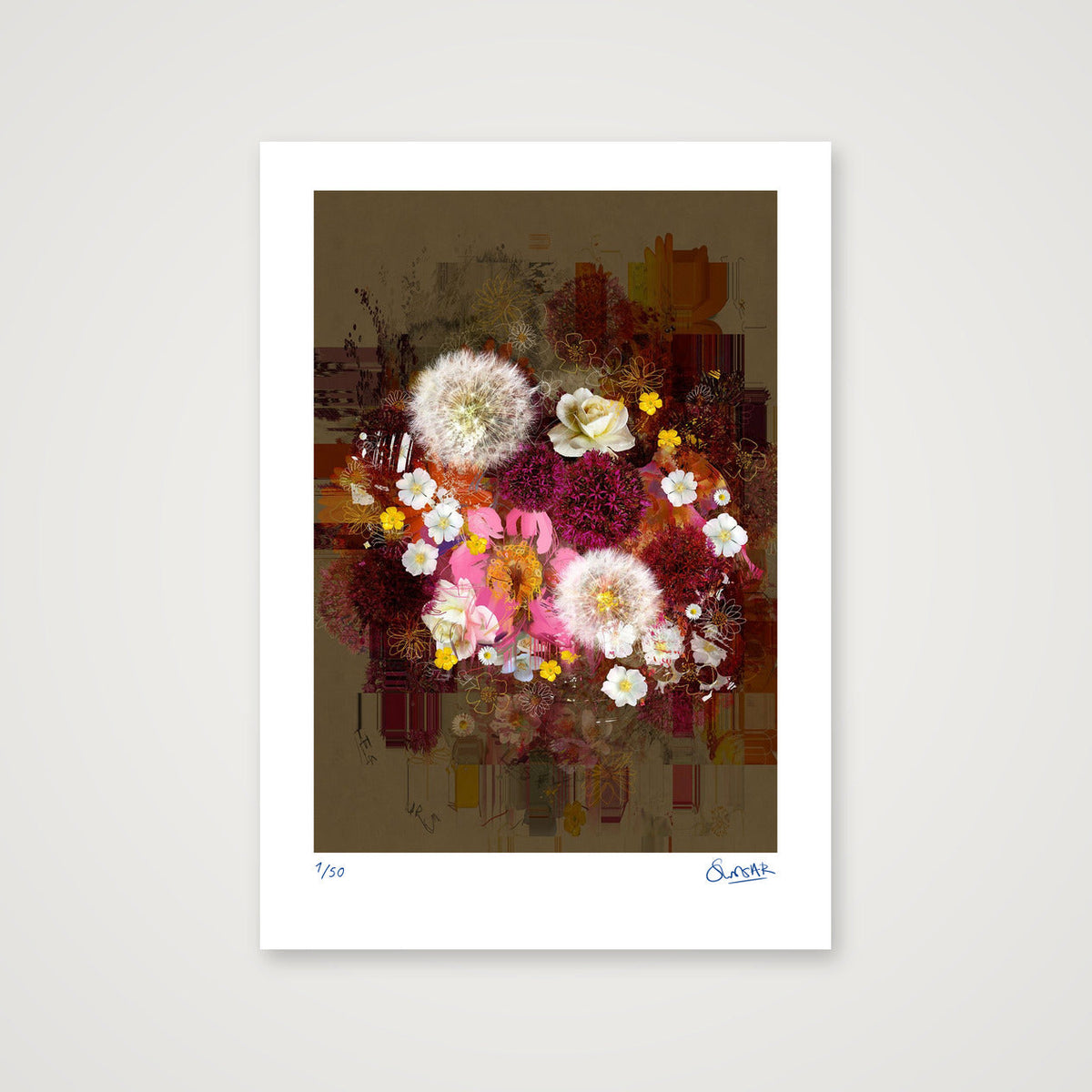 New Arrangement — A3 (30×42cm, 12×17") Print only