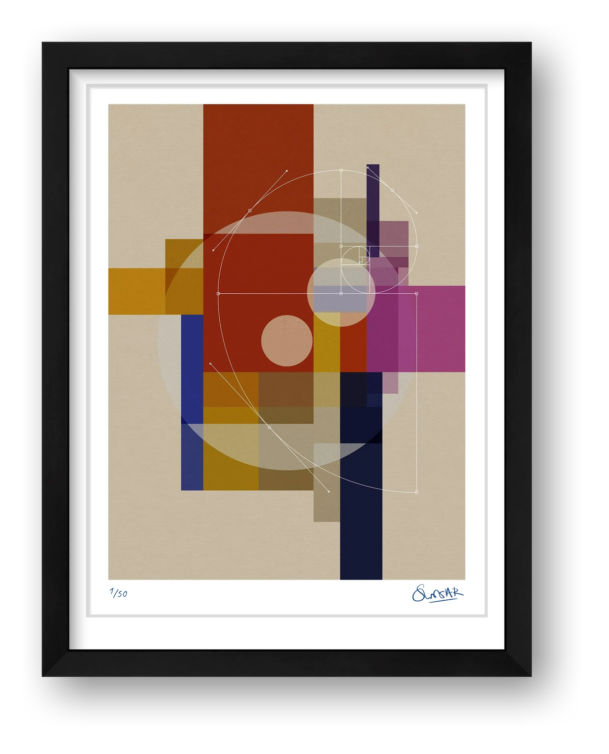 GeoDeco ONE — framed