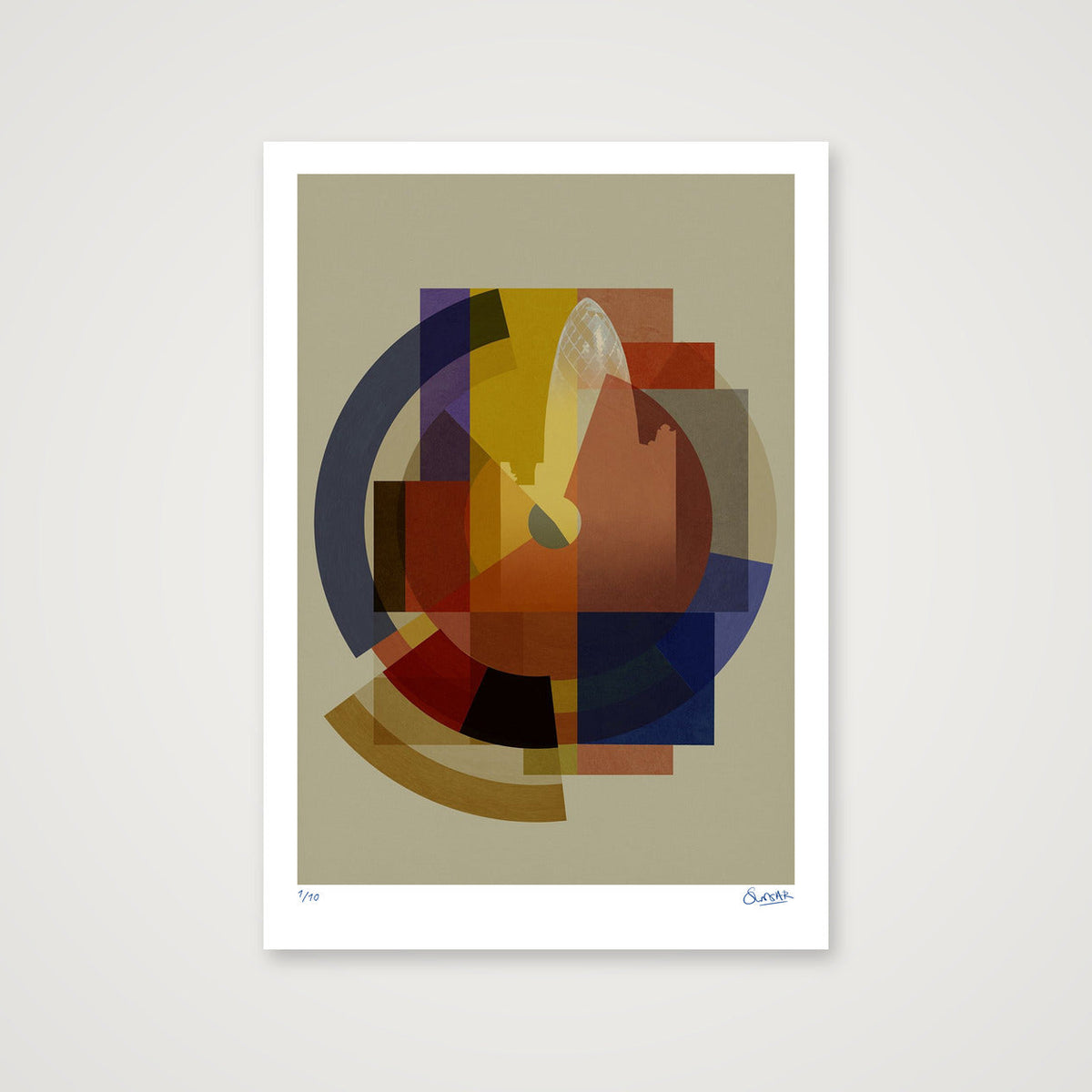 New Deco GHERKIN — 70×100cm, 28×39" Print only