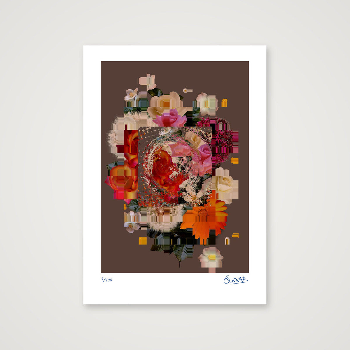 Arrangement 101 — A4 (21×30cm, 8×12") Print only