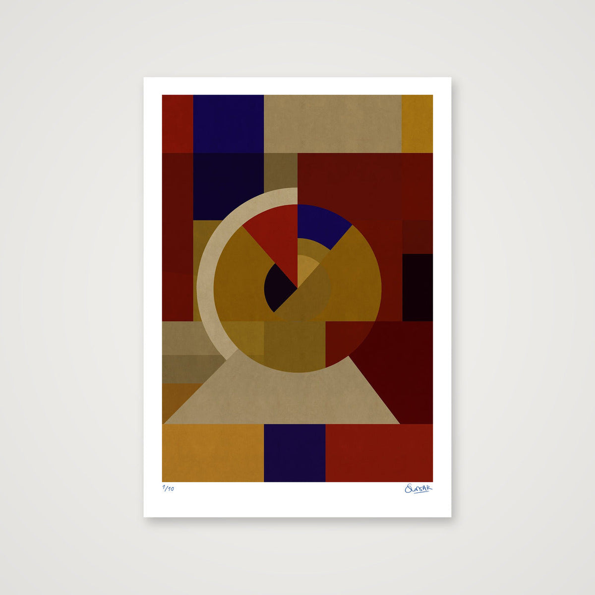 Deco Squares 6SIX — 70×100cm, 28×39" Print only