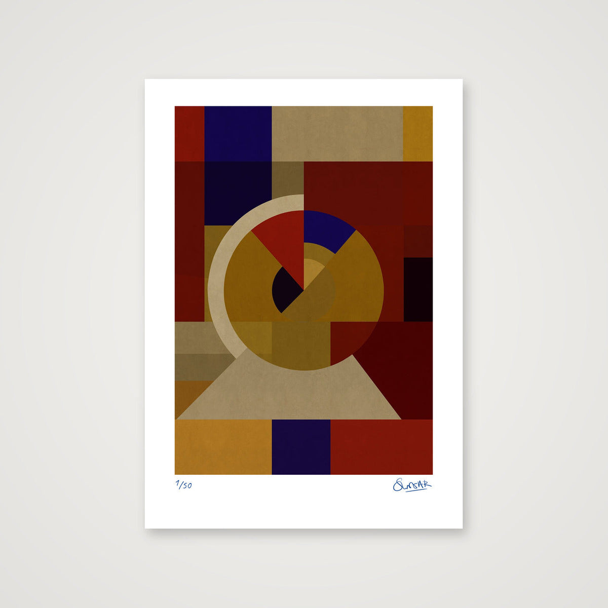 Deco Squares 6SIX — A3 (30×42cm, 12×17") Print only