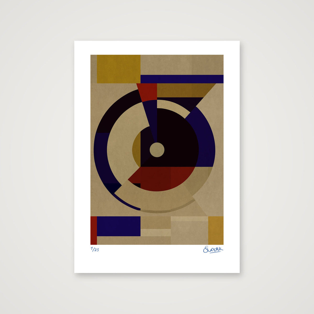 Deco Squares 1ONE — 42×59cm, 17×23" Print only