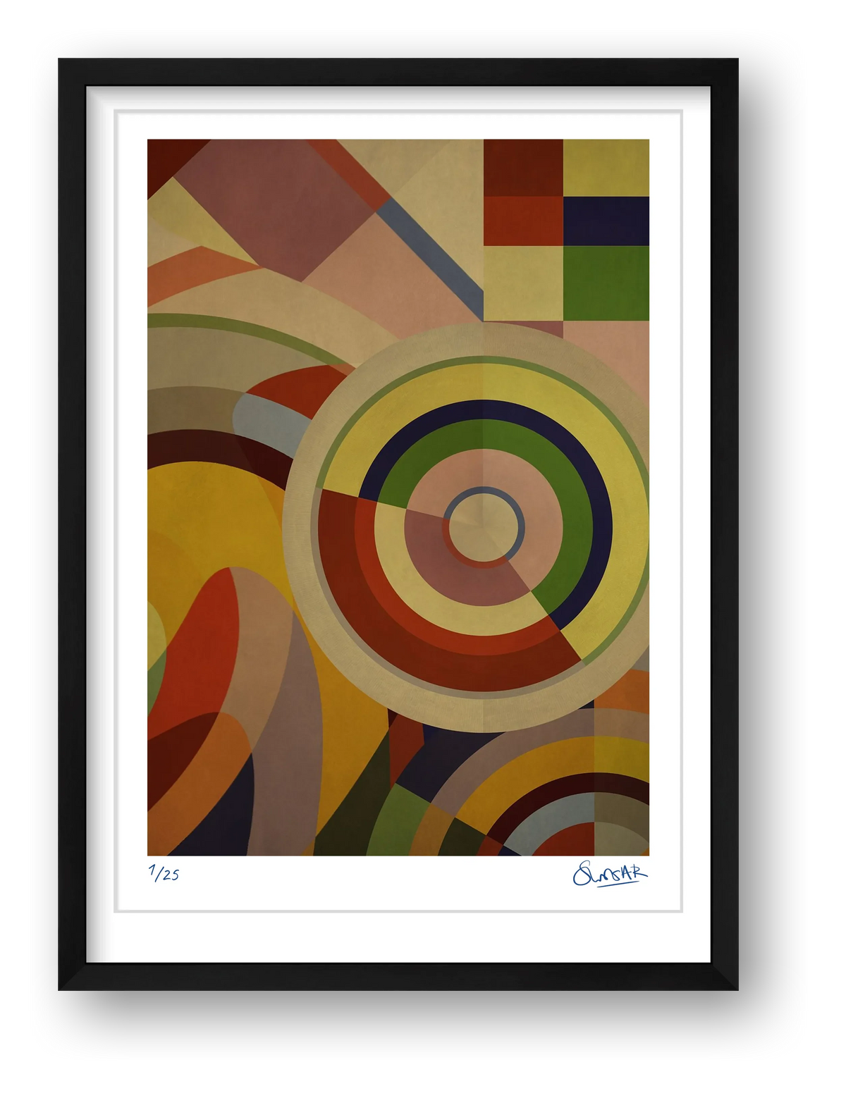 Sonia Circles 4FOUR — framed