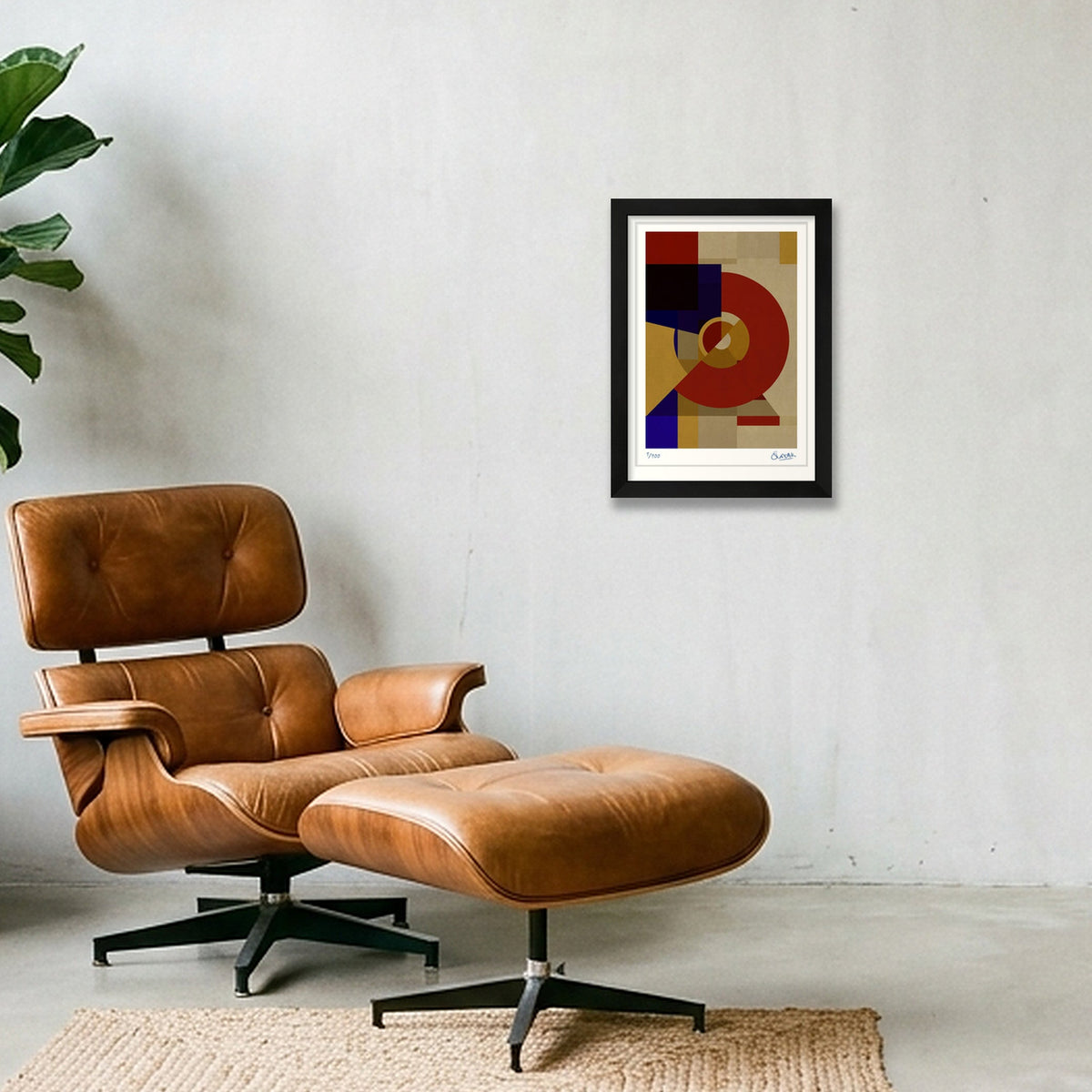 Deco Squares 7SEVEN — A4 (21×30cm, 8×12") Black Frame