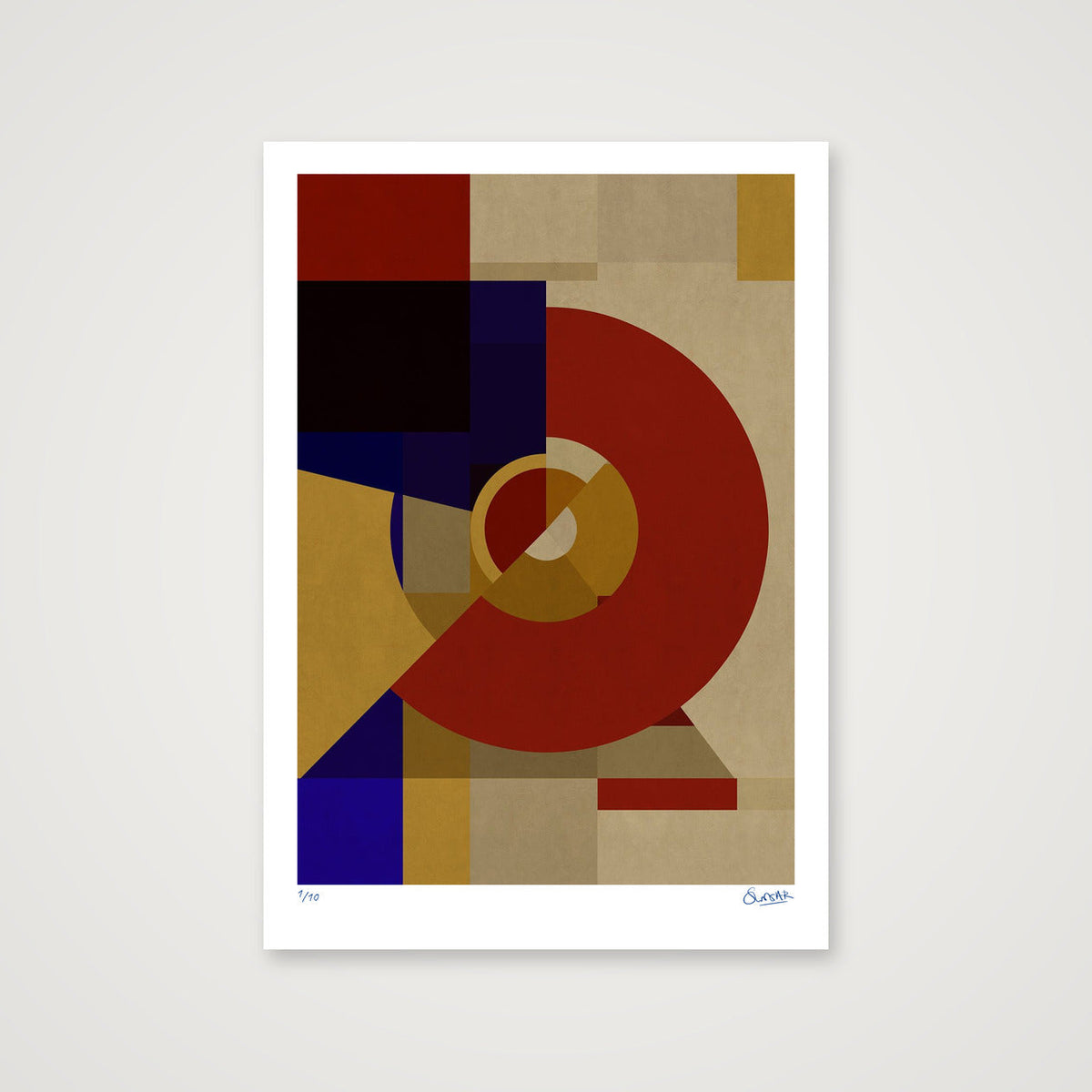 Deco Squares 7SEVEN — 70×100cm, 28×39" Print only