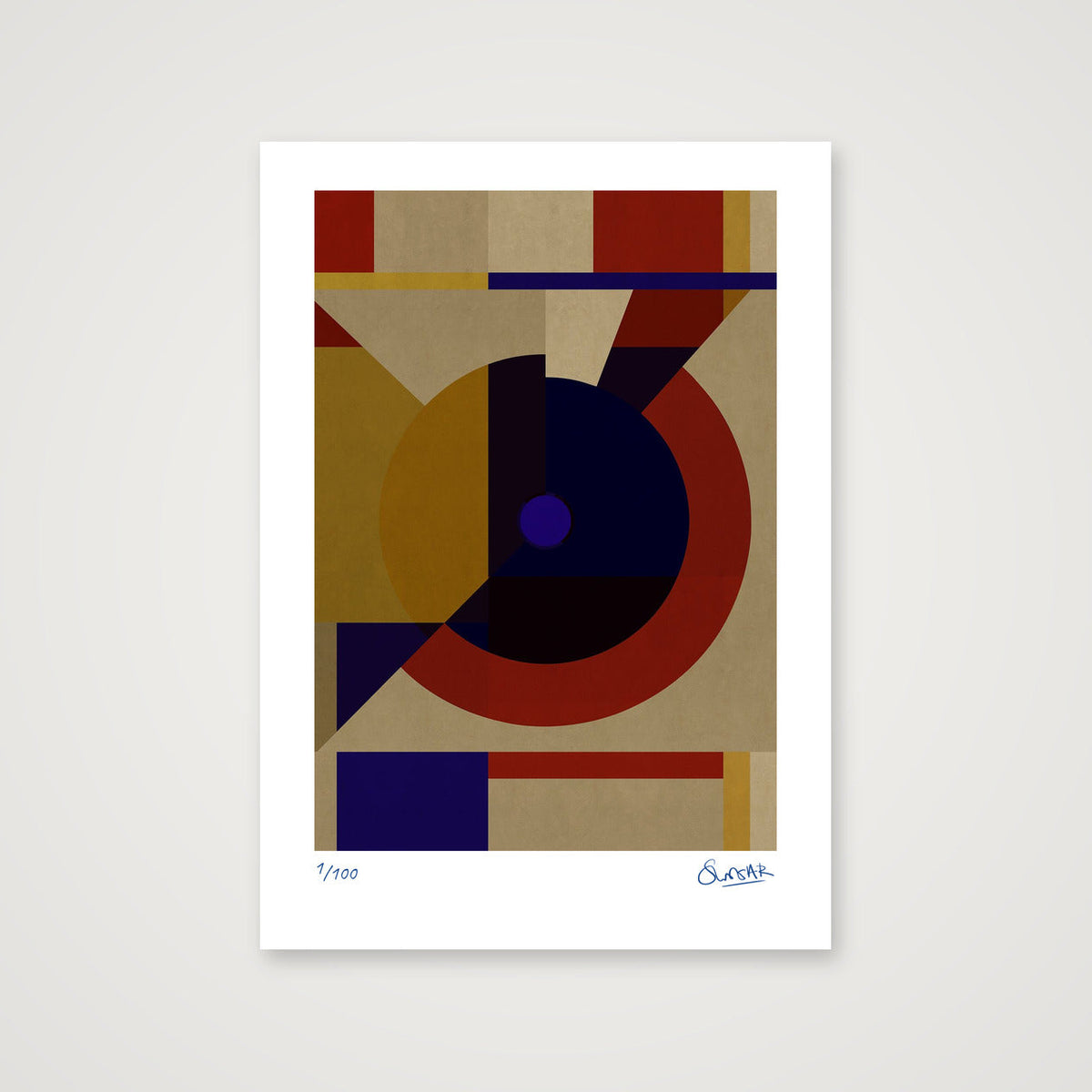 Deco Squares 2TWO — A4 (21×30cm, 8×12") Print only