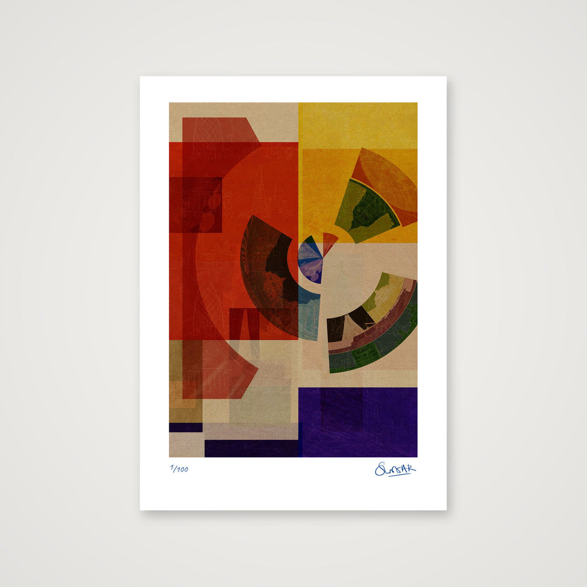 Metro Deco 6SIX — A4 (21×30cm, 8×12") Print only