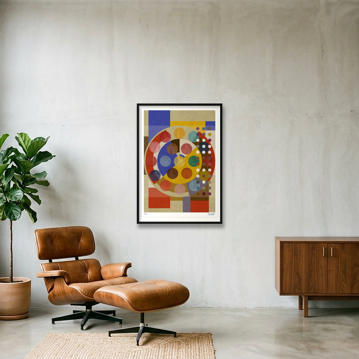 HotSpots 4FOUR — 70×100cm, 28×39" Black Frame