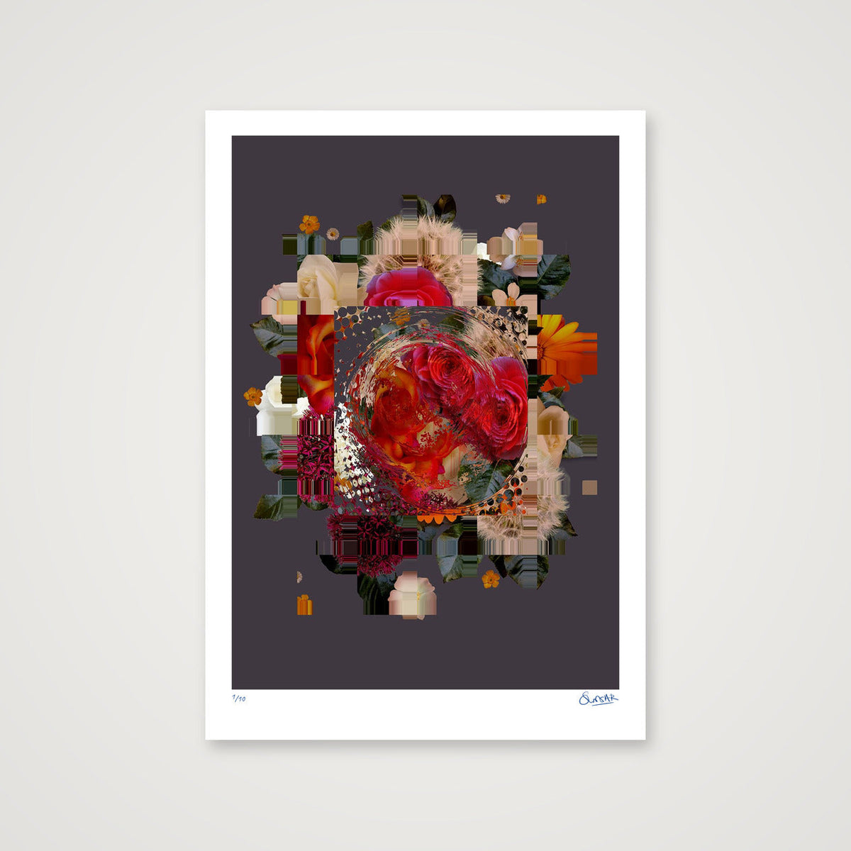 Arrangement 010 — 70×100cm, 28×39" Print only