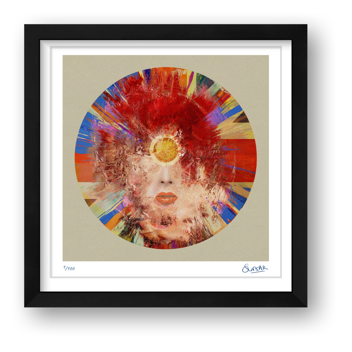 Earthling — framed