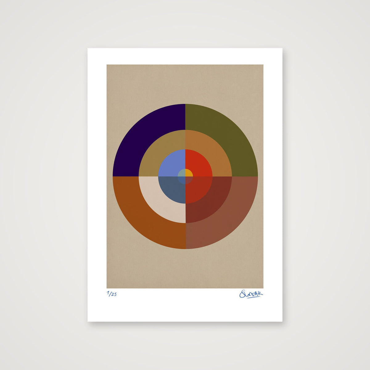 Colour Wheels 2TWO — 42×59cm, 17×23" Print only