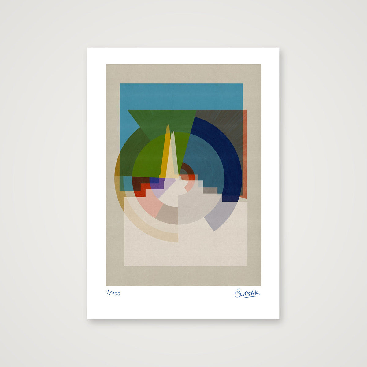 New Era Shard — A4 (21×30cm, 8×12") Print only