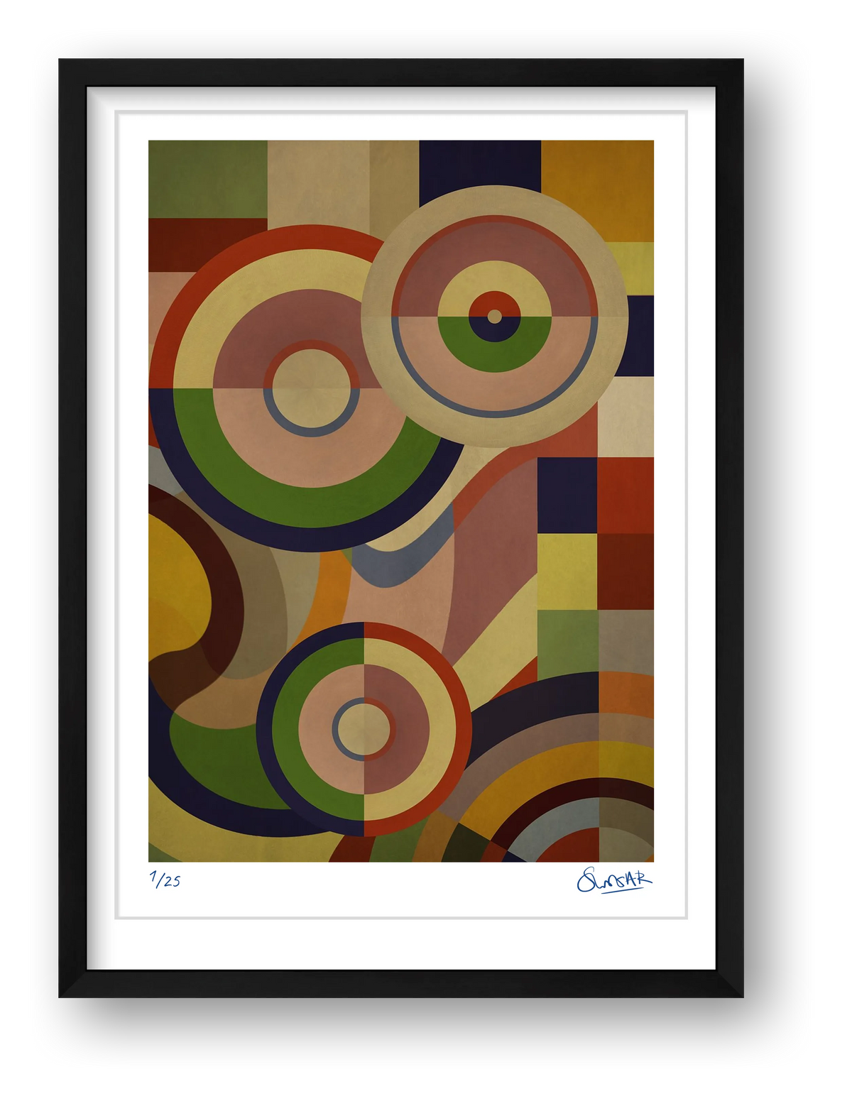 Sonia Circles 8EIGHT — framed