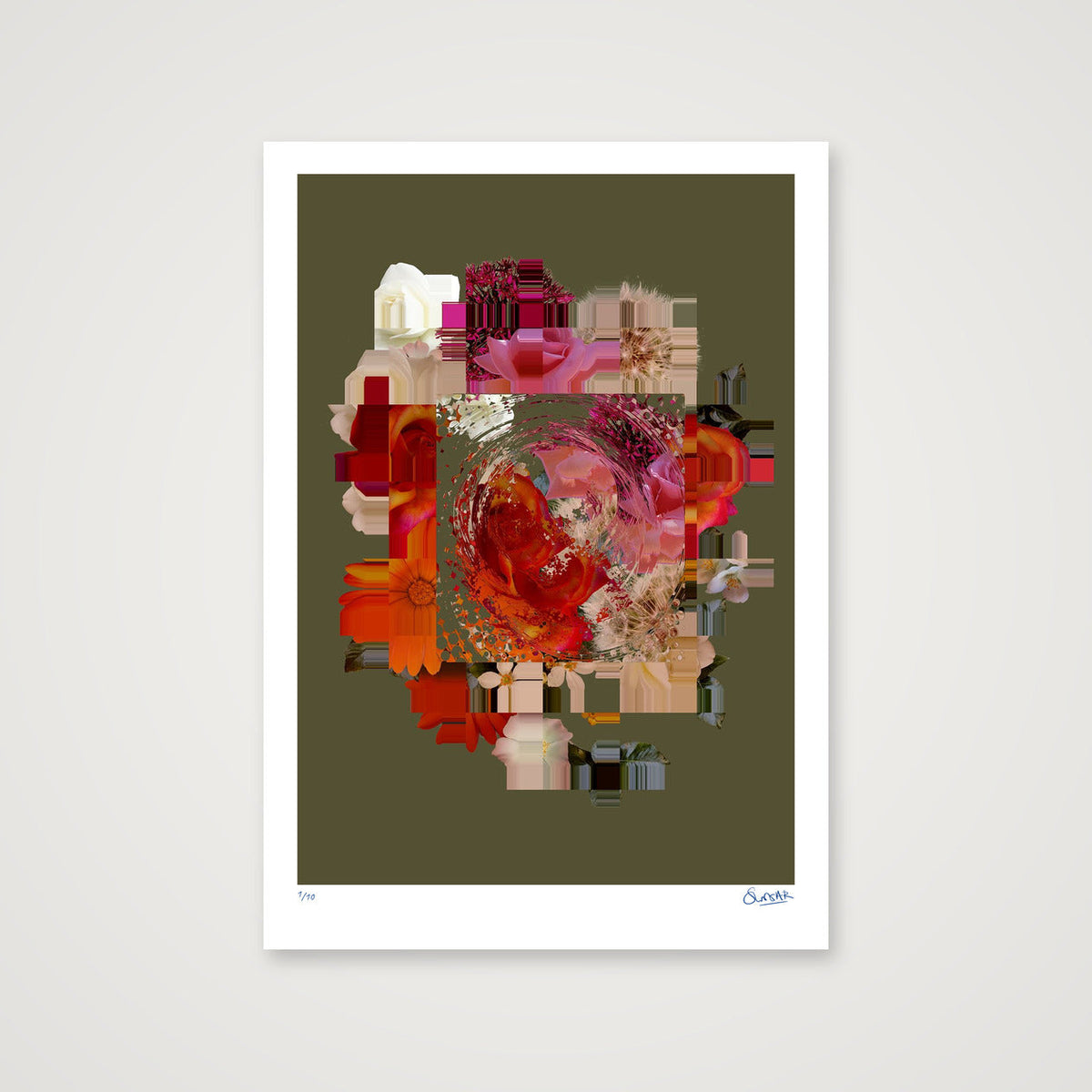 Arrangement 100 — 70×100cm, 28×39" Print only