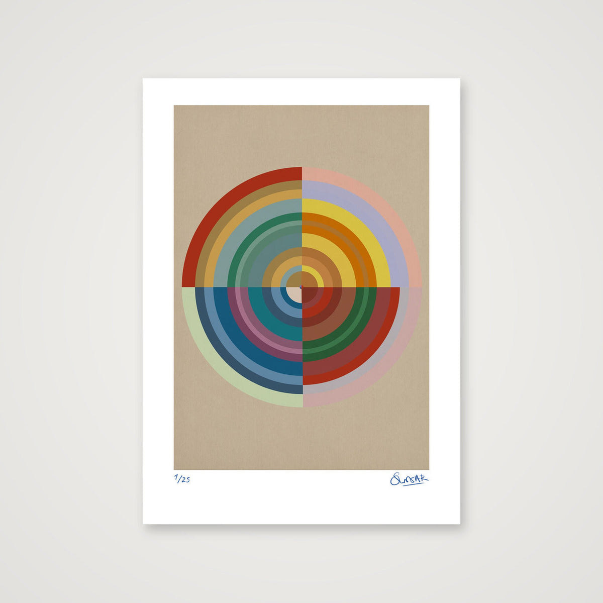 Colour Wheels 11ELEVEN — 42×59cm, 17×23" Print only